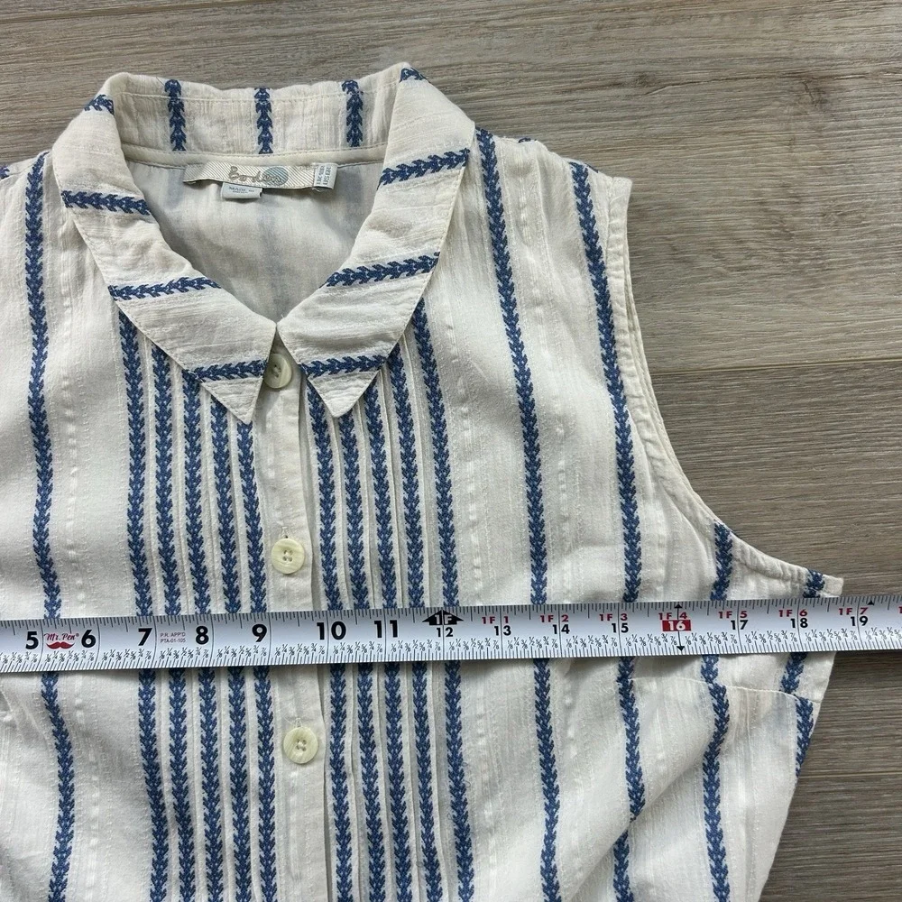 Boden Womens Size 6 Monte Carlo Sleeveless Pleated Belted Embroidered Dress - Picture 11 of 13